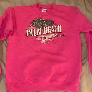 Woman's small Palm Beach sweatshirt